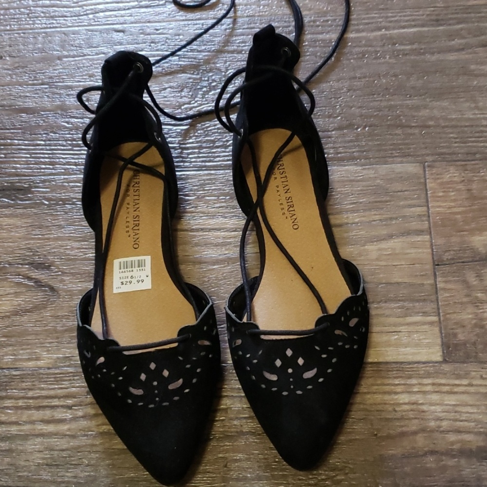Never worn flats